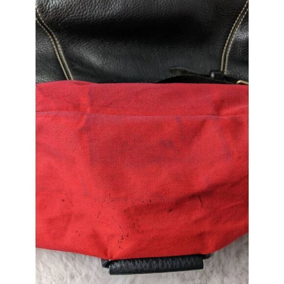 Dooney & Bourke Purse Hobo Black Leather Hobo Bag Soft Supple Heritage Preppy 90 - Picture 8 of 16